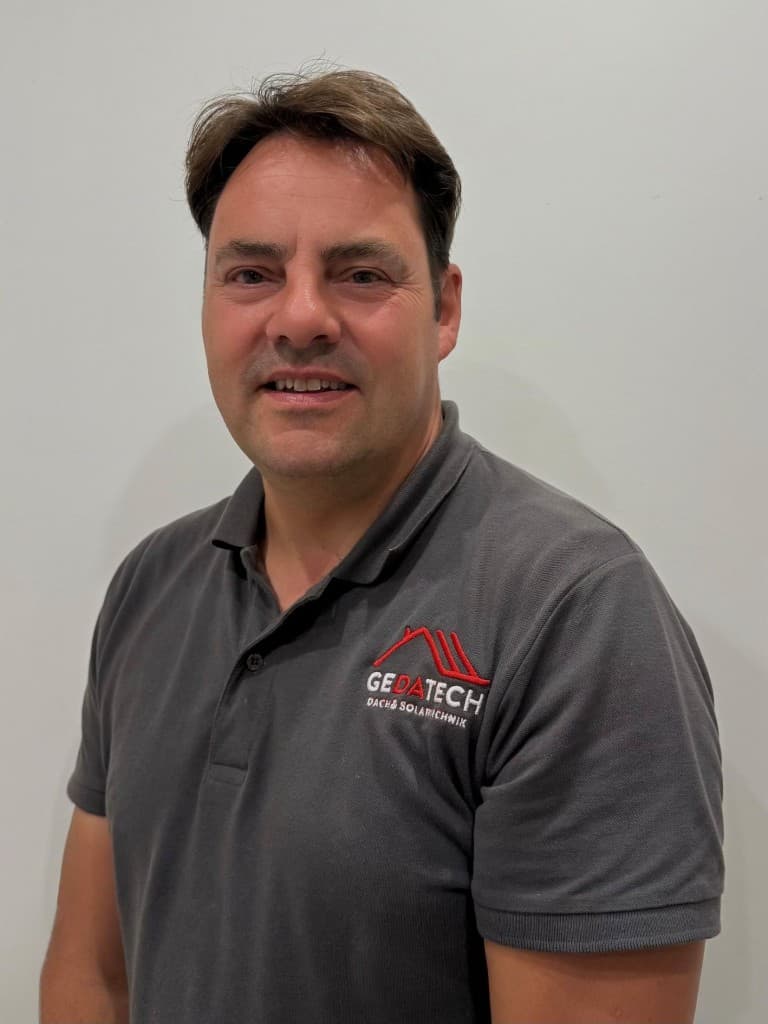 Dachdeckermeister Gerhard Wagener, Geschäftsführer der GeDaTech GmbH